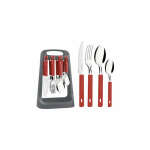 TRAMONTINA 24 PC TABLEWARE SET+HOLDER | 7891112206700