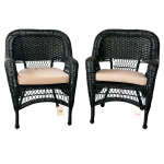 CLASSIC CASA LOMA WICKER 4PC- LOUNGE SET   | 854-CS9038STSN - Image 2