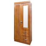 DARK BROWN WOODEN CLOSET | 856-W0826 - Image 3