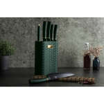 7-PIECE EMERALD GREEN KNIFE SET FROM BERLINGER HAUS | BH-2525 - Image 4
