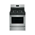 FRIGIDAIRE 30" 5 BURNERS STAINLESS STEEL FREESTANDIG GAS RANGE | FCRL3052AS