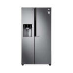 LG 22CUFT SIDE BY SIDE REFRIGERATOR | LS63SPGK