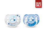 PHILIPS AVENT NIGHT TIME SOOTHER 2 PC | 8710103495222