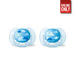 PHILIPS AVENT FREE FLOW UNLTRA SOFT PACIFIER 2 PC | 8710103803881