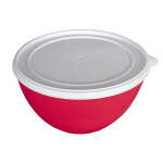 ROUND PLASTIC CONTAINER WITH COVER | AKY1059 - Image 4