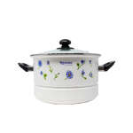 3 PC. COOKING POT SET WITH FLOWER DESIGN | PRIMO-C217 - Image 2