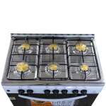 COMFORT GAS RANGE 6 BURNERS, BLACK | PRO-GR6B-X8 - Image 3