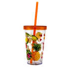DRINKING CUP WITH FRUITS DECOR | SOLM161448-005