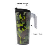 440 ML CAMOUFLAGE COFFEE MUG WITH HANDLE | SOLM161487-016