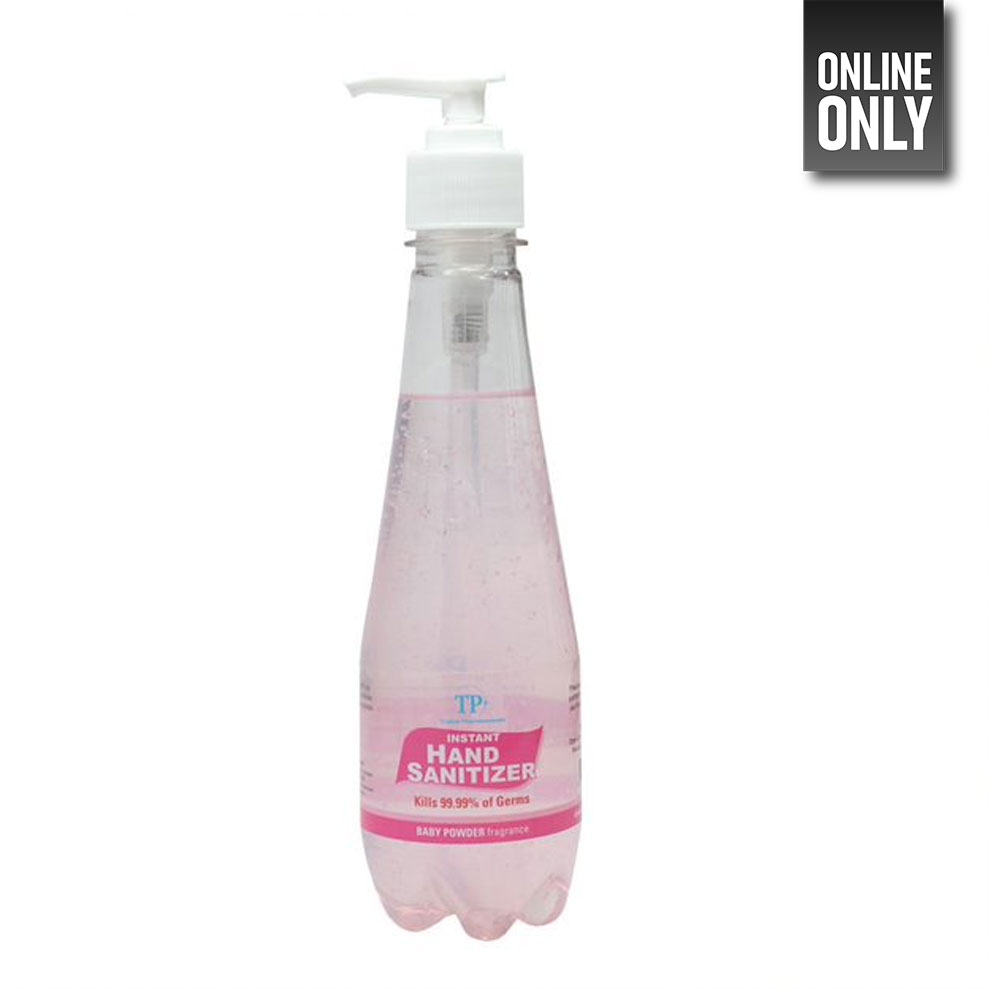 TP INSTANT HAND SANITIZER GEL 63% V / V 300 ML BABY POWDER | 62304712193