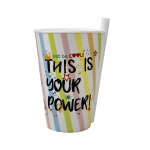 400ML YUMMY CUP WITH STRAW | AP-9124