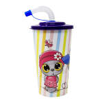 650ML DRINKING CUP WITH STRAW | AP-9128 - Image 3