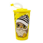 650ML DRINKING CUP WITH STRAW | AP-9128