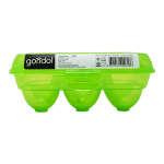SEE THROUGH COLORED PLASTIC EGG TRAY | G-31