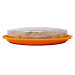 GLASS WITH PLASTIC SNACK SET | SOLM132500-000