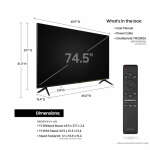SAMSUNG 75" CRYSTAL UHD 4K SMART TV | UN75TU8000FXZA - Image 5