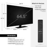 SAMSUNG 65 INCH QLED 4K UHD HDR SMART TV | QN65Q80TAFXZA - Image 4