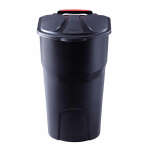 RUBBERMAID ROUGHNECK 45 GALLON WHEELED TRASH CAN W/ LID | FG5J8124BLA