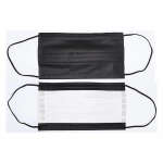DISPOSABLE BLACK FACE MASK PER UNIT | T32610