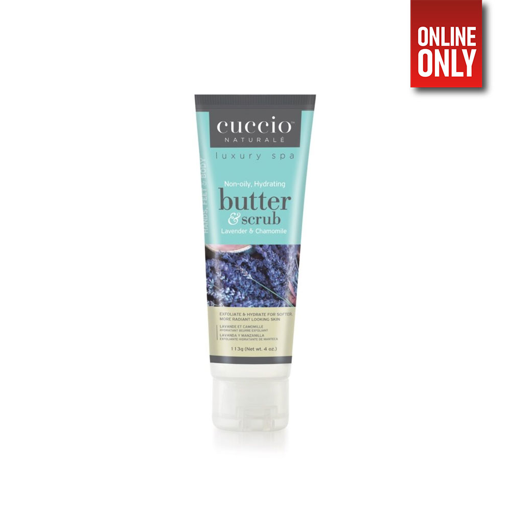 CUCCIO LAVENDER & CHAMOMILE SCRUB TUBE | GLOW10534