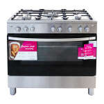FRIGIDAIRE 36" 5 BURNERS STAINLESS STEEL FREESTANDING GAS RANGE | FNGD90JWWS