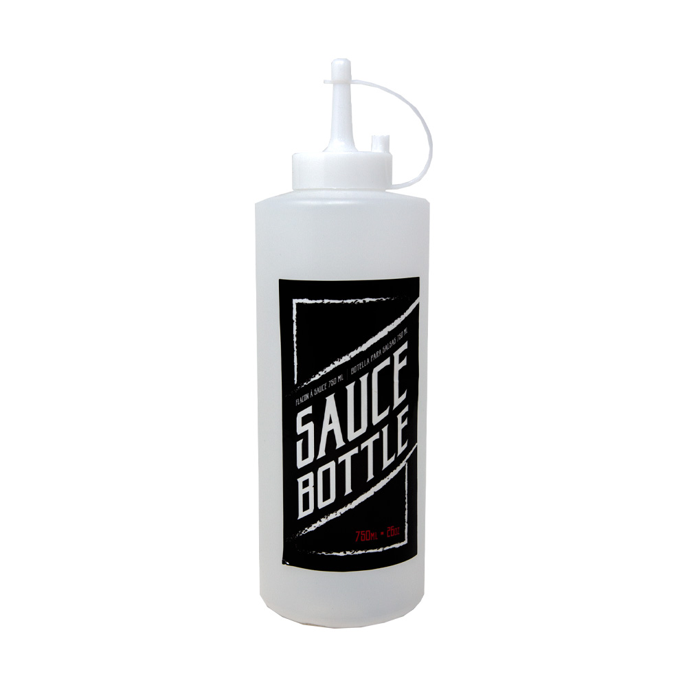 SQUEEZE SAUCE BOTTLE CLEAR 750ML | UBKA0287