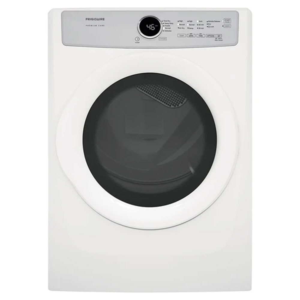 FRIGIDAIRE 8.0 CU.FT FRONT LOAD DRYER | FDEX21E4EW