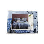 BED SHEET WITH PILLOW CASE SET LOUIS VUITTON LIGHT BLUE | LV LIGHTBLUE - Image 2