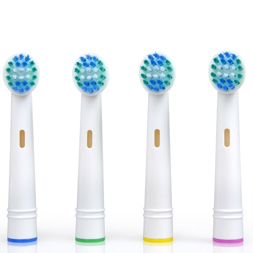 SOFT BRISTELS REPLACEMENT BRUSH HEADS 4 PACK | SB-17A