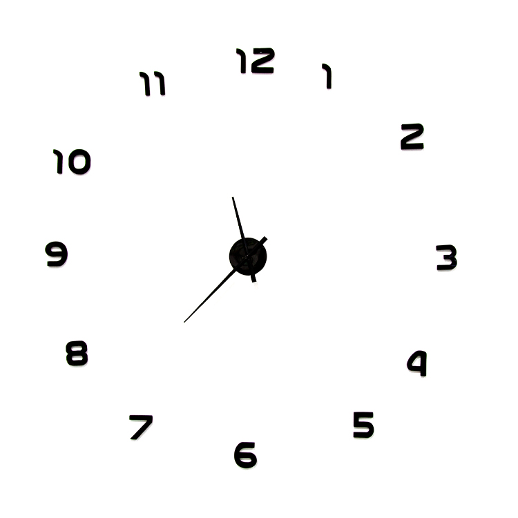 DIY 80 CM 3D WALL CLOCK  | 82870