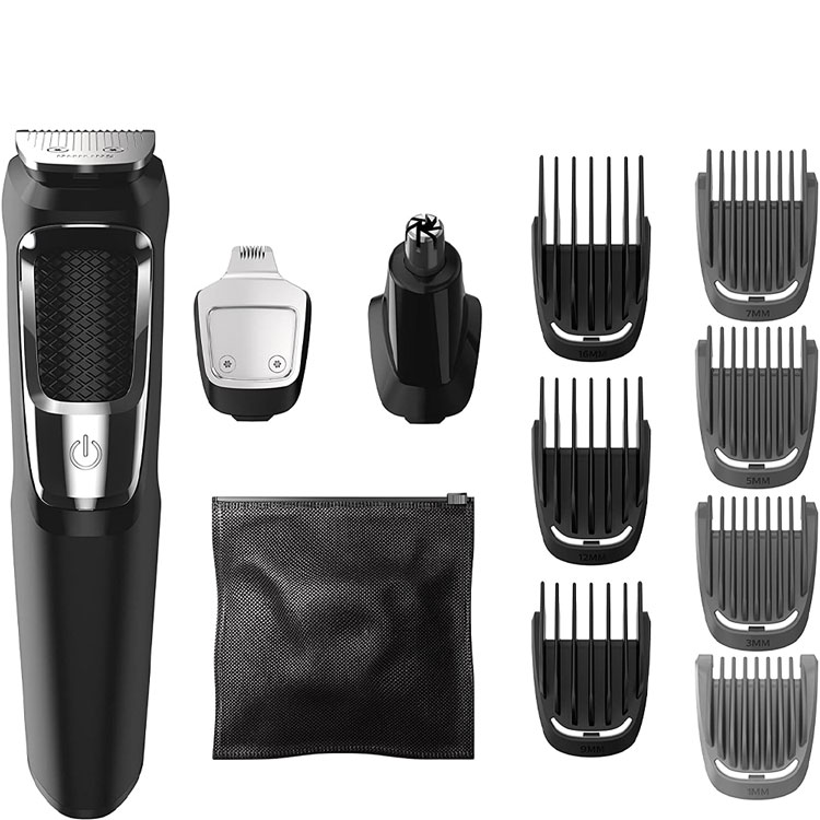 PHILIPS NORELCO  MULTIGROOM ALL IN ONE 13 ATTACHEMENT TRIMMER | MG3750