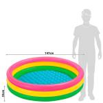 INTEX 3 RING SWIMMING POOL MULTI COLOR | 57422-NP - Image 2