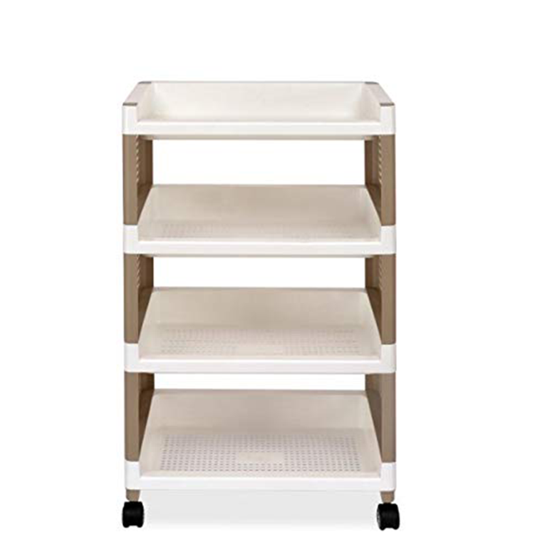 NILKAMAL 4 TIER STORAGE TROLLEY ON WHEELS | CNT-TL25