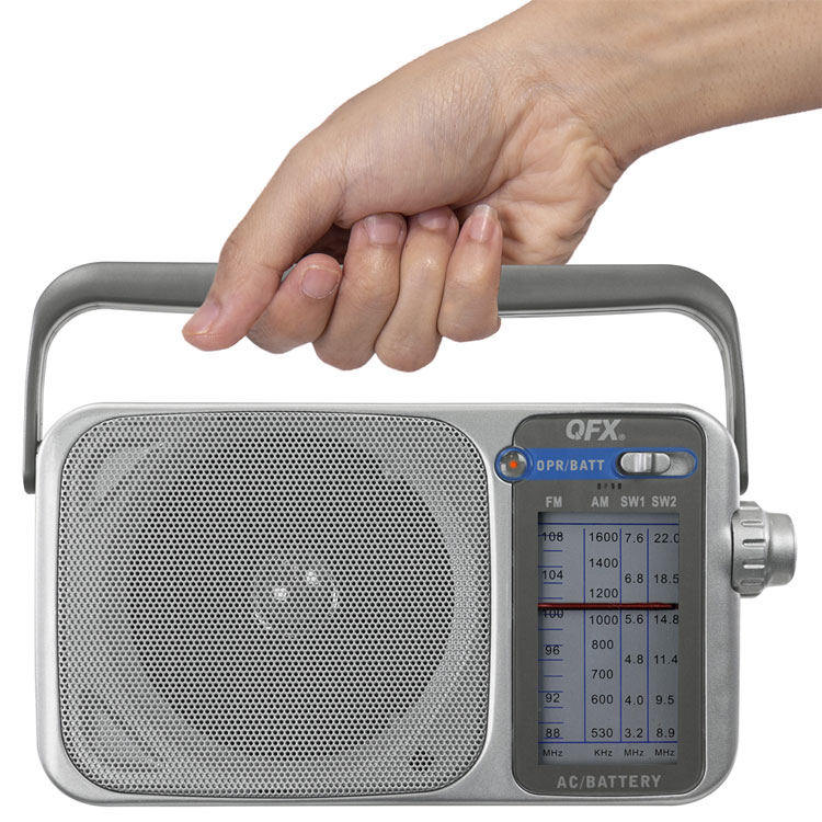 QFX AM - FM - SW1 - SW2 RADIO | QFXR-24
