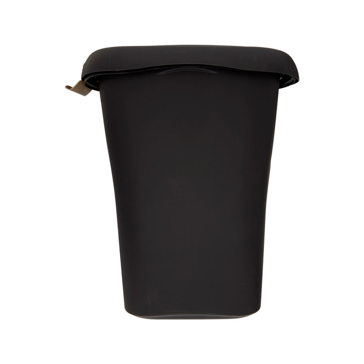 RUBBERMAID LINER LOCK SPRING TOP WASTEBASKET 32QT | 1858952