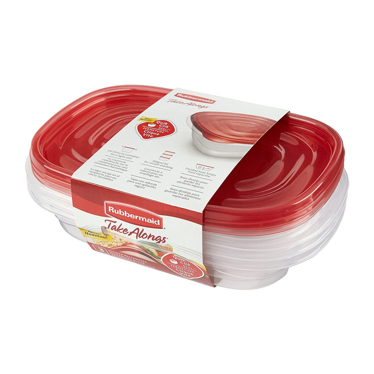 RUBBERMAID DIVIDED FOOD STORAGE CONTAINER | 2086743
