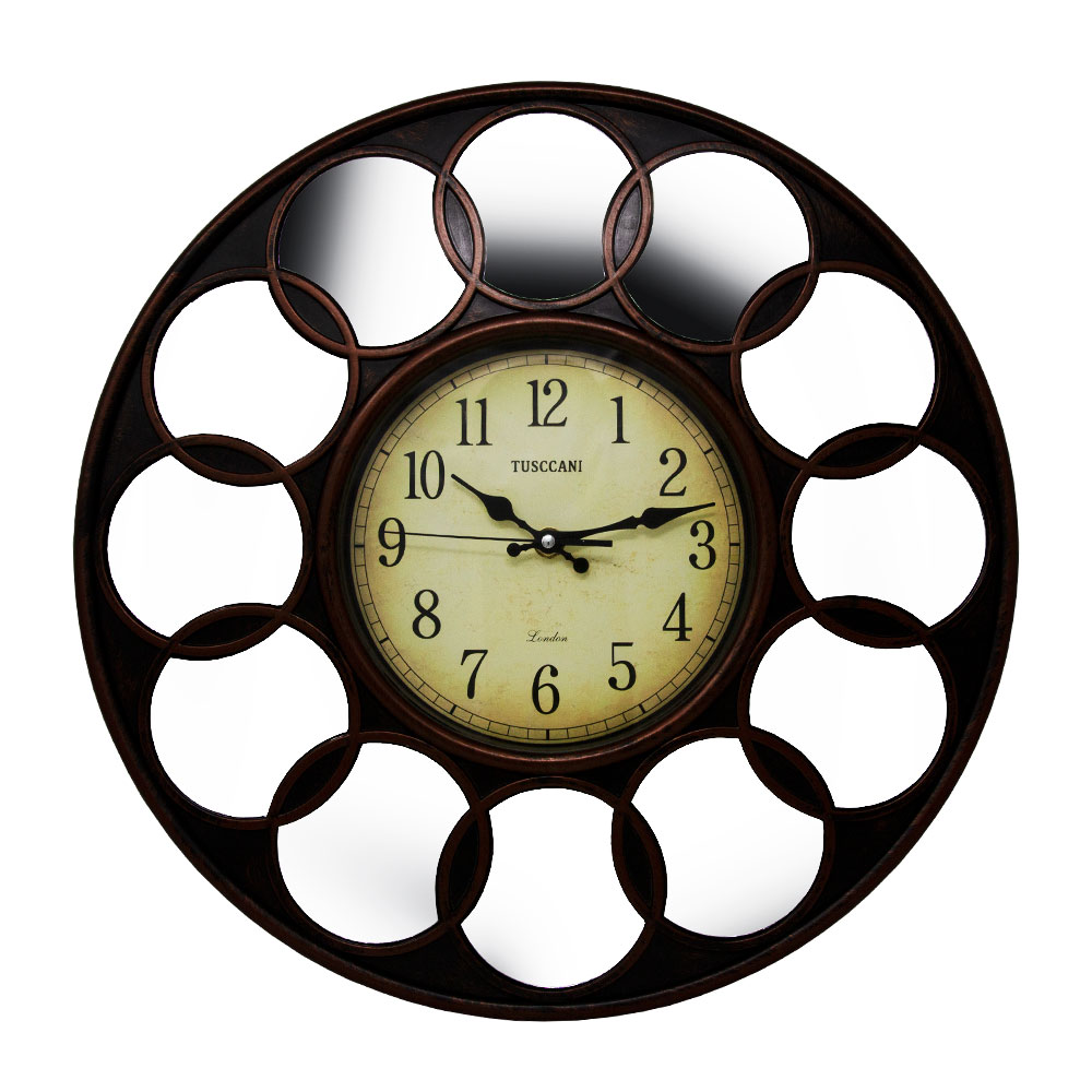 DECORATIVE 40CM WALL CLOCK | TUS-1608D