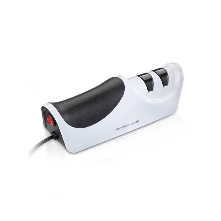 HAMILTON BEACH ELECTRIC KNIFE SHARPENER WITH AUTO BLADE POSITIONING | 86600