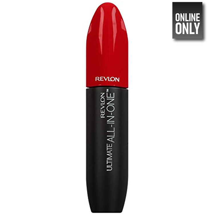 REVLON ULTIMATE ALL IN ONE WATERPROOF MASCARA BLACKEST BLACK | GLOW10188