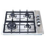 PREMIUM 23" 4 BURNER STAINLESS STEEL BUILT IN COOKTOP | PBS762A - Image 5