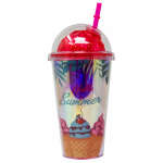 METALLIC RAINBOW COLORED TUMBLER | 81935