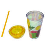 METALLIC RAINBOW COLORED TUMBLER | 81935 - Image 3