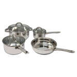 EPICURE COOKWARE SET 7PCS WITH GLASS LID | EP-KT07-5 - Image 3