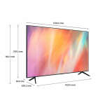 SAMSUNG 55" UHD 4K SMART TV 2021 | UN55AU7000PXPA - Image 4