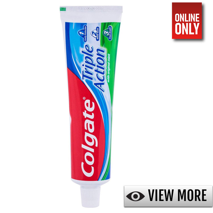 COLGATE TRIPLE ACTION TOOTHPASTE | VARIETY