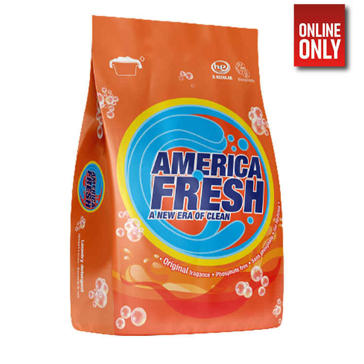 ORIGINAL LAUNDRY POWDER DETERGENT AMERICA FRESH 250G | DEV580000
