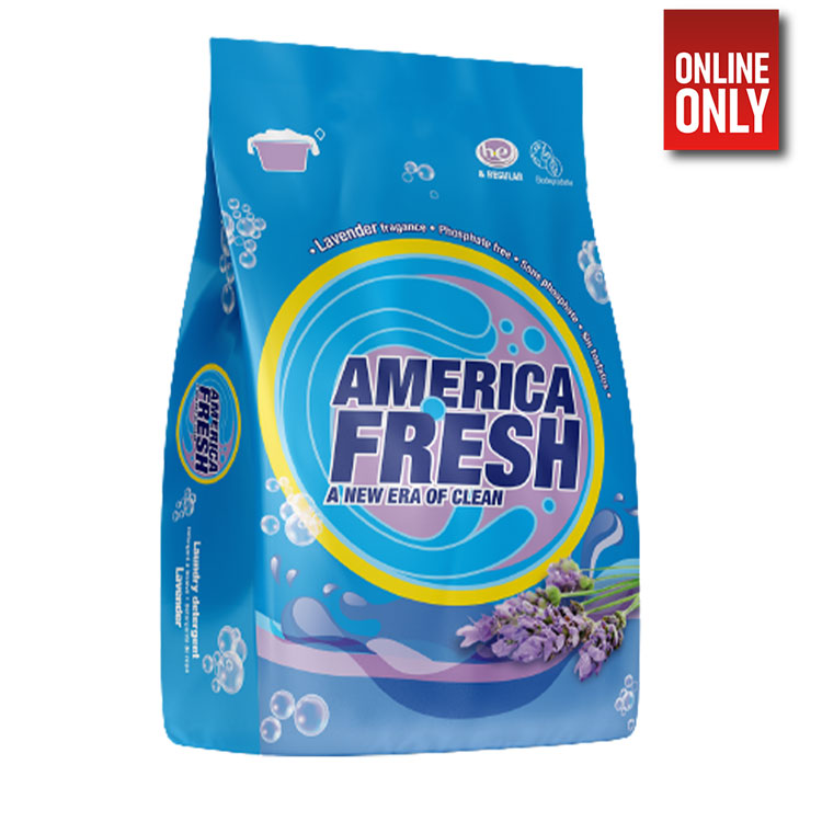 LAVENDER LAUNDRY POWDER DETERGENT AMERICA FRESH 250G | DEV580019