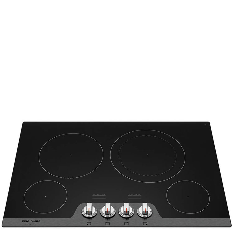 FRIGIDAIRE 30" ELECTRIC CERAMIC GLASS COOKTOP 4 BURNERS | FGEC3048US
