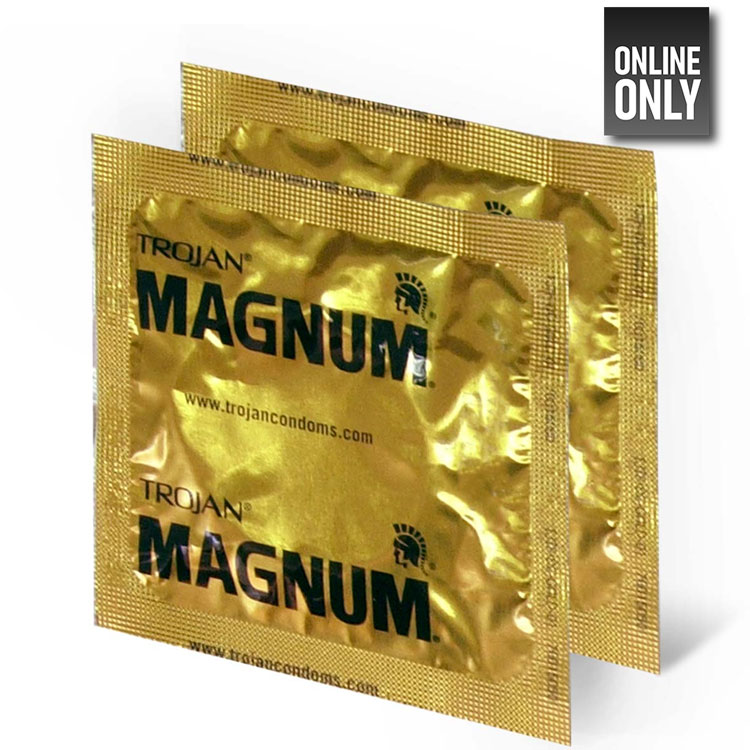 TROJAN MAGNUM 6PC CONDOMS LARGE FOR COMFORT | TROJAN-MAG