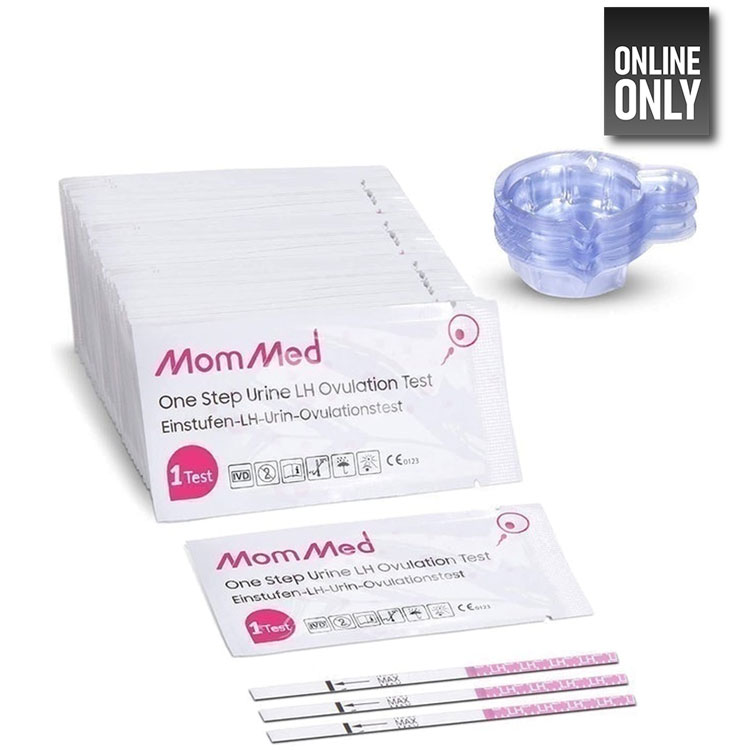 MOMMED OVULATION TEST STRIPS KIT 50PCS | X002XD0KVH